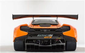 2 015 GT3 McLaren 650S суперкар, вид сзади HD обои