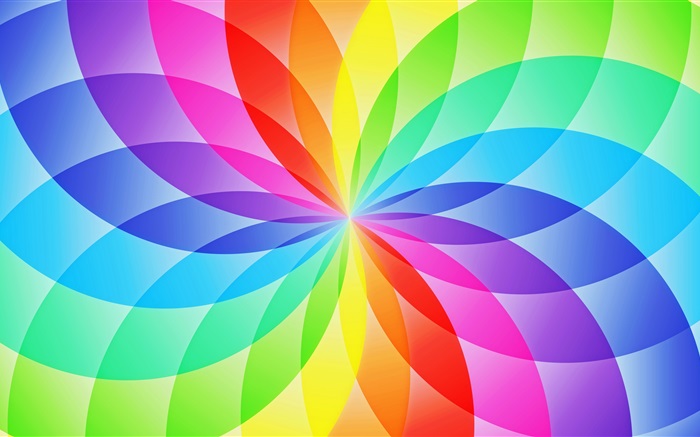 Аннотация сектор круга, красочный цветок обои,s изображение