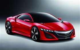 Acura NSX красный концепт-кар HD обои
