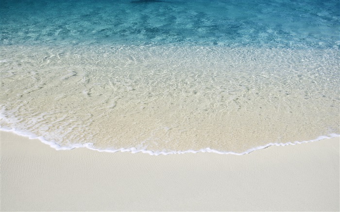 Пляж, волны, синий обои,s изображение