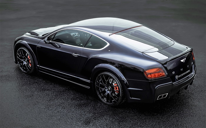 Вид сзади автомобиля Bentley Continental GT ОНИКС обои,s изображение