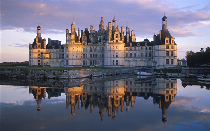 Замок Шамбор, долина Луары, Франция обои,s изображение
