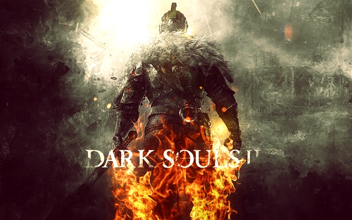 Dark Souls 2, вид сзади обои,s изображение
