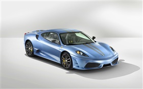 Ferrari свет синий автомобиль HD обои