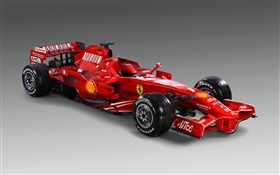 Ferrari красный гоночный автомобиль HD обои