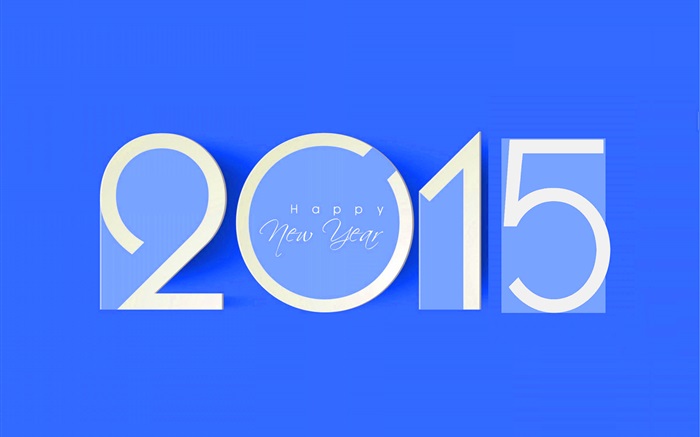 С Новым Годом 2015, синий стиль обои,s изображение