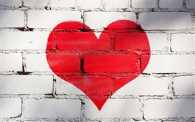 Картина любви сердце на стене