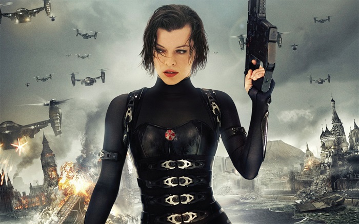 Resident Evil 5: Возмездие, Милла Йовович обои,s изображение