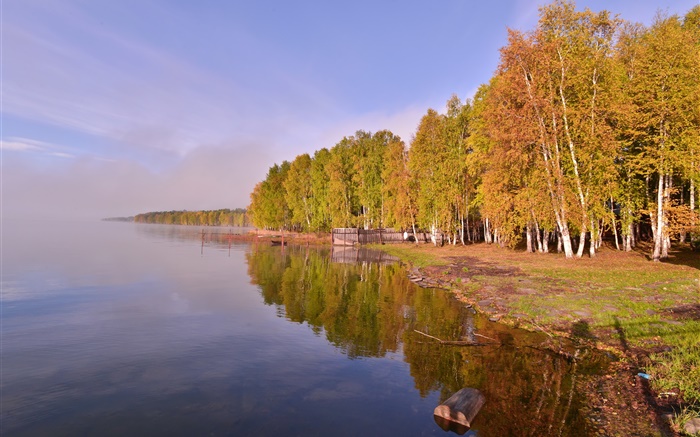 Россия, озеро Байкал, деревья обои,s изображение