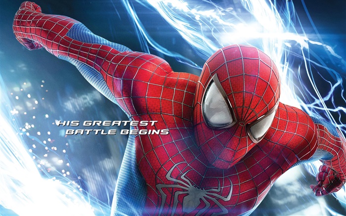 Удивительный Человек-паук 2, фильм широкоформатный обои,s изображение