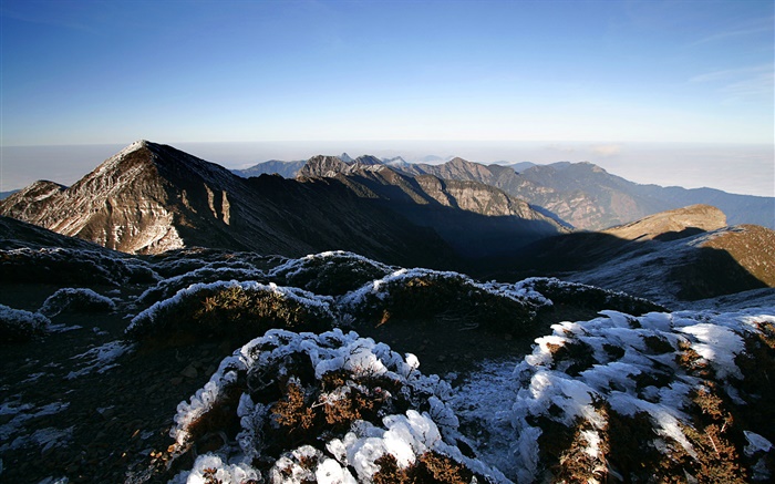 топ-горы вид пейзажи, небо обои,s изображение