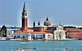 Венеция, церковь HD обои