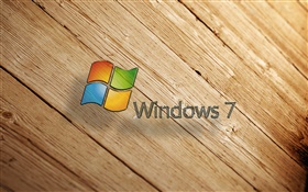 Windows 7, древесных плит HD обои