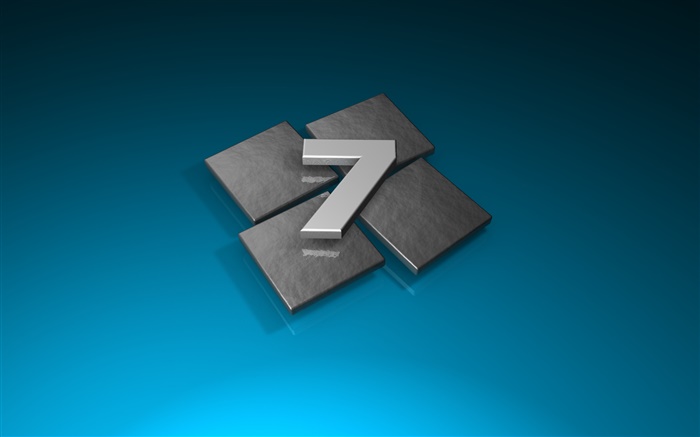 Windows Seven 3D стиль обои,s изображение
