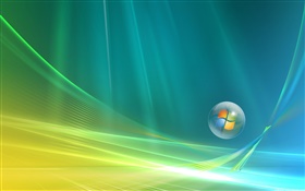 Логотип Окна, абстрактный фон HD обои