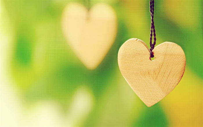 Деревянный форме сердца любовь обои,s изображение