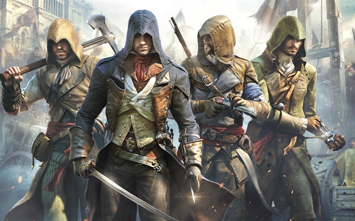 Assassin 's Creed: Единство +2015 обои,s изображение