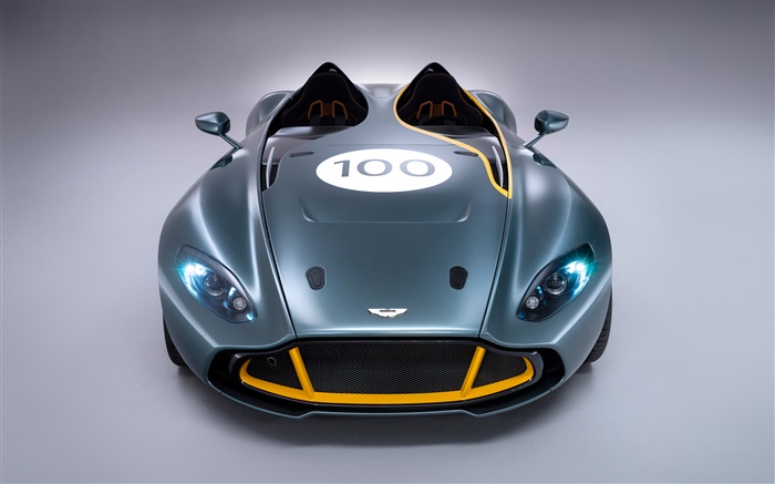 Aston Martin CC100 Speedster концепция суперкар, вид спереди обои,s изображение