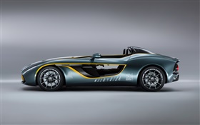 Aston Martin CC100 Speedster концепция суперкар вид сбоку HD обои