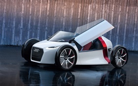 Audi градостроительной концепции вид сбоку автомобиля HD обои