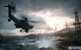 Battlefield 4, вертолеты HD обои