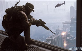 Battlefield 4, снайпер HD обои
