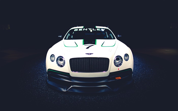 Bentley Continental GT3 Концепция вид автомобиля передняя обои,s изображение