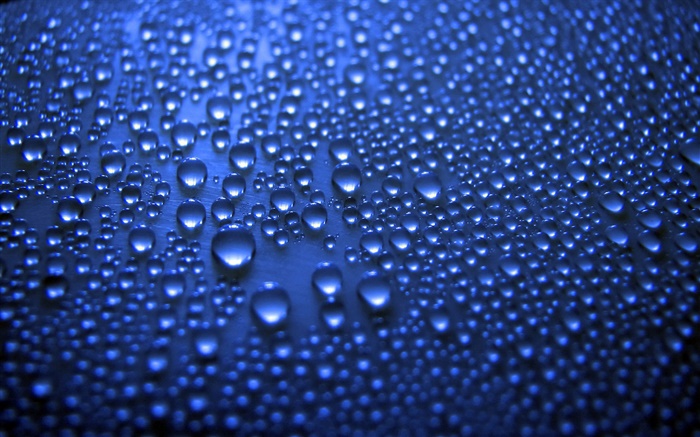 Синие капли воды обои,s изображение