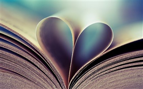 Книгу, страница, любовь сердца
