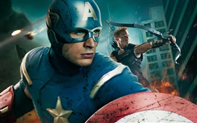Капитан Америка, Мстители HD обои