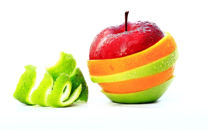 Красочные яблочной кожуры обои,s изображение
