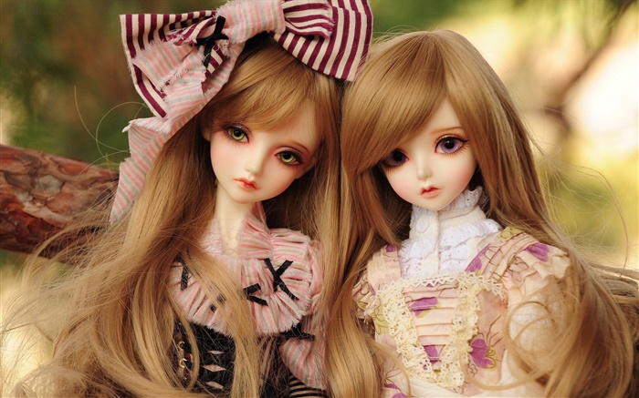 Симпатичные куклы, игрушечные девочки обои,s изображение