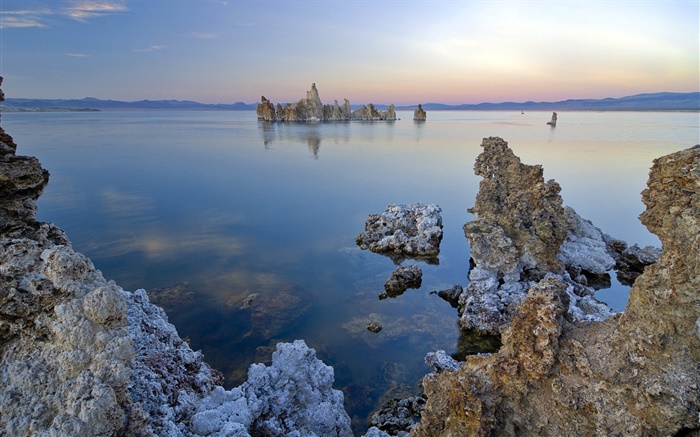 Мертвое море побережье, скалы обои,s изображение