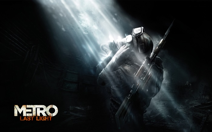 Метро: Last Light, игра широкоформатный обои,s изображение