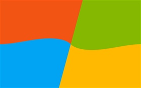 Microsoft Windows 9 логотип, четыре цвета HD обои
