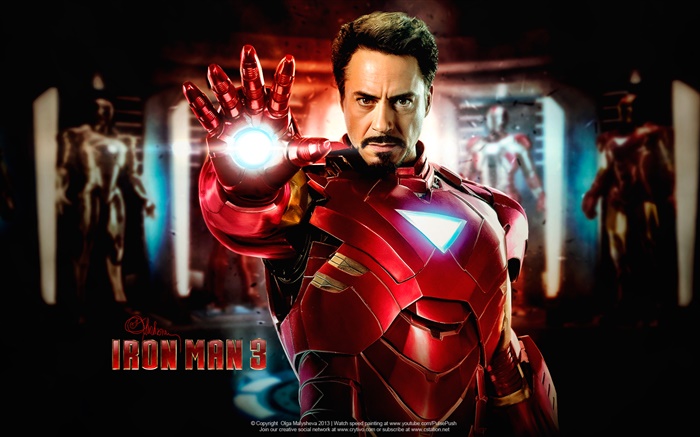 Роберт Дауни-младший в Iron Man 3 обои,s изображение