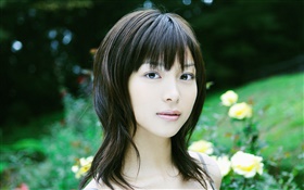 Саки Aibu, японская девушка 01 HD обои