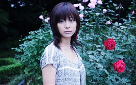 Саки Aibu, японская девушка 02 HD обои