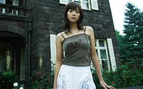 Саки Aibu, японская девушка 07 HD обои