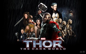 Тор 2: Темный мир, Marvel фильм HD обои