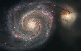 галактика Водоворот HD обои