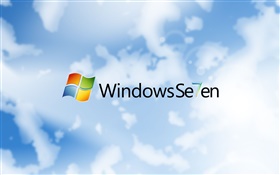 Windows Seven, небо и облака HD обои