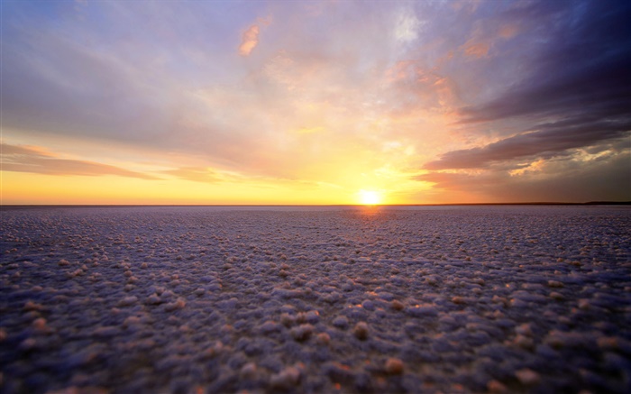 Мертвое море, закат, пляж соль обои,s изображение