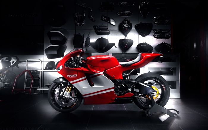 Ducati красный мотоцикл обои,s изображение