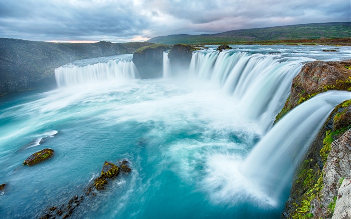 Красивые водопады пейзаж обои,s изображение