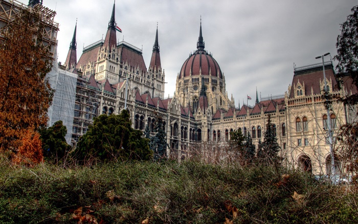 Будапешт, Венгрия, город, парламент, здания обои,s изображение