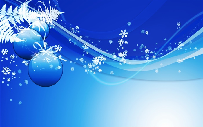 Рождество тематические фотографии, шарики, синий стиль обои,s изображение
