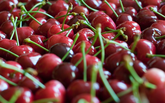 Многие красные вишни обои,s изображение