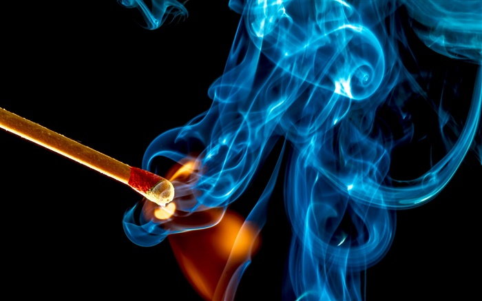 Матчи, огонь, дым обои,s изображение