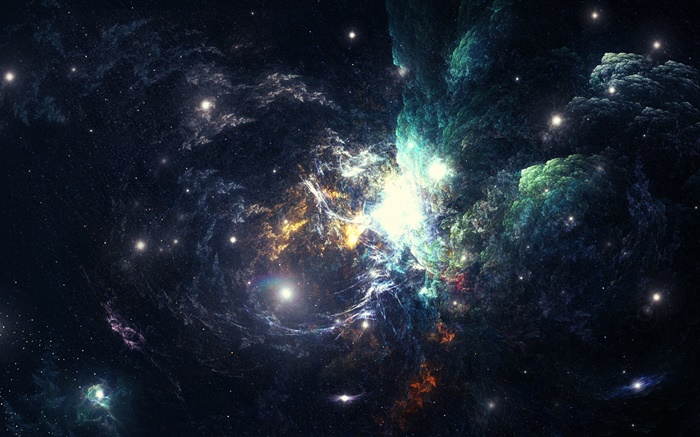 Красивая пространство, туманность, галактика обои,s изображение